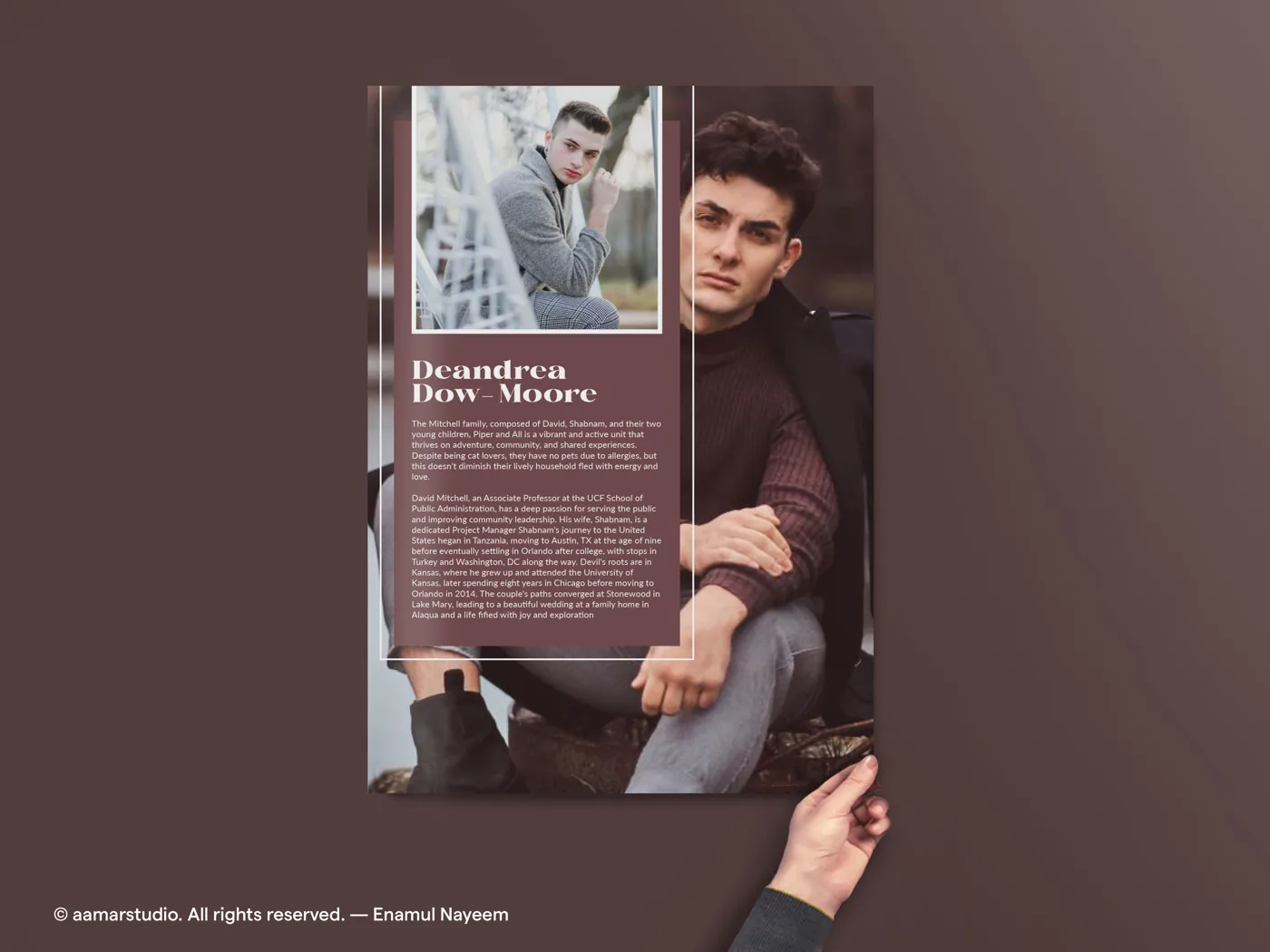 Magazine Design project cover