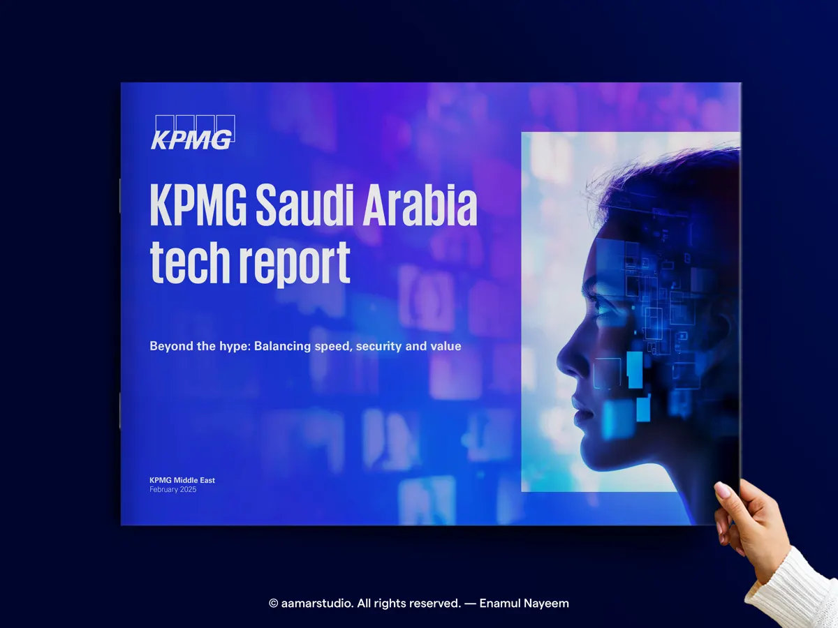 Annual Report Design project cover