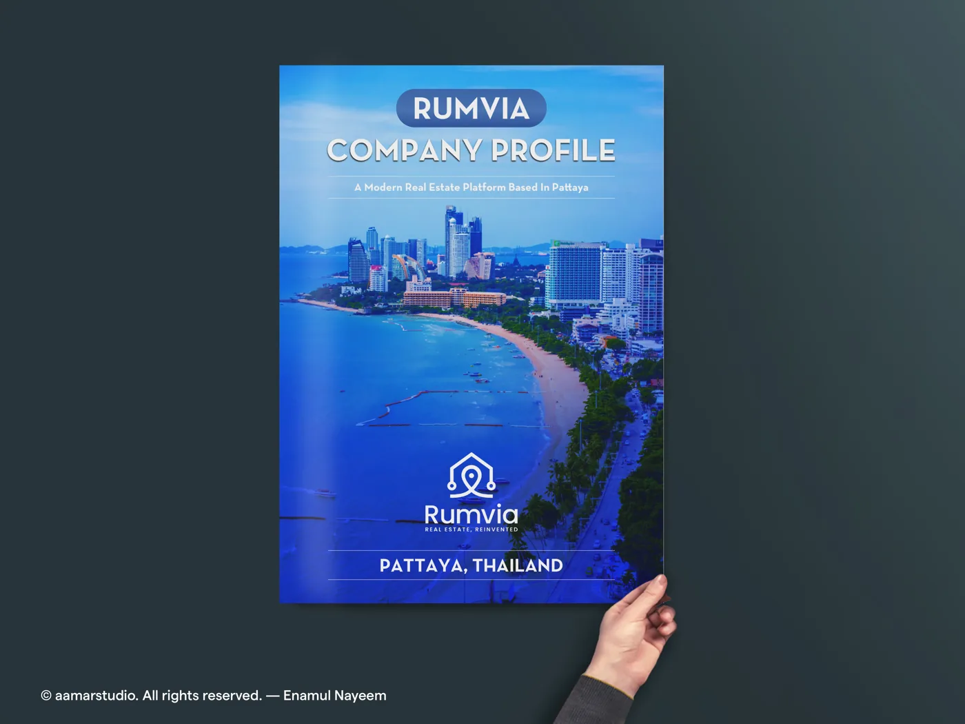 Company Profile Design project cover
